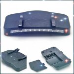 11 led clip on cap light blanc lampe de poche camping clip - on cap / hat light lampe v�lo randonn�e ...
