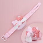 1158 dessin animé forme enfants montre ventilateur usb recharge portable poignet mini ventilateur (rose) ... 1158 dessin animé forme enfants montre ventilateur usb recharge portable poignet mini ventilateur (rose) ...