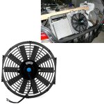 12 v 80 w 12 pouce de voiture ventilateur de refroidissement haute puissance modifi� r�servoir ventilateur ...
