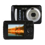 1280x720p hd 4x zoom numrique 16. 0 mp camscope numrique avec cran tft de 2, 4 pouces (noir)