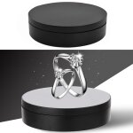 13, 8 cm usb charge smart 360 degrs rotatif plateau d'affichage prsentoir vido accessoires de prise ...