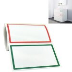 A - 131 5 autocollants d'�tiquette de nom de rouleau de pcs, sp�cification: 150 pcs / rouleau, taille: ...