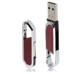 16 go de cl� usb 2. 0 de style porte - cl�s m�talliques (rouge)