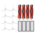 16 pcs / set pinceau principal + brosse latérale + filtre haipa pour xiaomi / robok robot robot 16 pcs / set pinceau principal + brosse latérale + filtre haipa pour xiaomi / robok robot robot