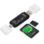 D - 178 5 en 1 lecteur de carte multifonction de type - c / usb - c (noir)