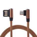 1m 2. 4a sortie usb vers micro usb double coude design nylon weave style data sync charge cable, pour ... 1m 2. 4a sortie usb vers micro usb double coude design nylon weave style data sync charge cable, pour ...
