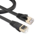 1m cat7 10 gigabit ethernet ultra plat câble de raccordement pour modem réseau lan routeur - construit ... 1m cat7 10 gigabit ethernet ultra plat câble de raccordement pour modem réseau lan routeur - construit ...