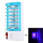 1w efficace 4 - led mosquito killer lampe de nuit, prise de l ue, ac 220v (bleu) 1w efficace 4 - led mosquito killer lampe de nuit, prise de l ue, ac 220v (bleu)