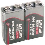 1x2 ansmann alkaline bloc 9v red - line 5015591