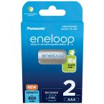 1x2 panasonic eneloop micro aaa 800mah ni - mh bk - 4mcde / 2be