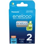 1x2 panasonic eneloop mignon aa 2000mah ni - mh bk - 3mcde / 2be
