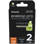 1x2 panasonic eneloop pro mignon 2500mah aa ni - mh bk - 3hcde / 2be