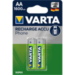 1x2 varta accu professional accu nimh 1600 mah aa phone power