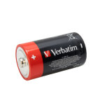 1x2 verbatim alkaline batterie mono d lr 20 49923