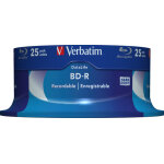 1x25 verbatim bd - r blu - ray 25gb 6x speed datalife no - id boîte 1x25 verbatim bd - r blu - ray 25gb 6x speed datalife no - id boîte