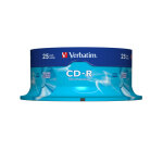 1x25 verbatim cd - r 80 / 700mb 52x speed extra protection 1x25 verbatim cd - r 80 / 700mb 52x speed extra protection