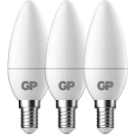 1x3 gp lighting led bougie b35 e14, 4, 9w (40w) 470lm gp 087823 1x3 gp lighting led bougie b35 e14, 4, 9w (40w) 470lm gp 087823