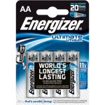 1x4 energizer ultimate lithium mignon aa lr 6 1, 5v