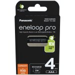 1x4 panasonic eneloop pro micro 930mah aaa ni - mh bk - 4hcde / 4be
