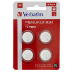 1x4 verbatim cr 2032 pile au lithium 49533 1x4 verbatim cr 2032 pile au lithium 49533