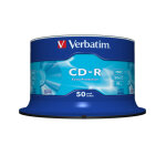 1x50 verbatim data life cd - r 80 52x speed, extraprotection