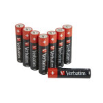 1x8 verbatim piles alcalines micro aaa lr 03 49502
