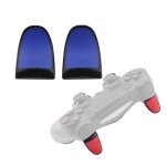 2 paires de boutons étendus de manette de jeu boutons l2r2 adaptés à ps4 (bleu) 2 paires de boutons étendus de manette de jeu boutons l2r2 adaptés à ps4 (bleu)