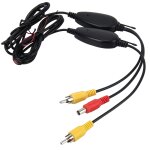 2 pcs 2370mhz transmettre / recevoir frquence portable navigation sans fil systme de vue arrire sans ...