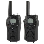 2 pcs t - 668 400 - 470mhz 1. 0 pouces lcd 8 / 20 / 22chs ensemble talkie - walkie
