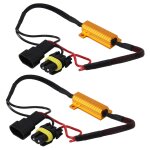2 pcs 9006 car canbus annuleur d'erreur d�codeur r�sistance de charge led 50w 8 ohm sans clignotant d�codeur ...
