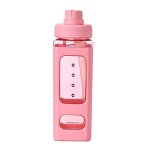 2 pcs coupe d'eau en plastique carrée avec des bouilloires portables de grandes capacité de sport à grande ... 2 pcs coupe d'eau en plastique carrée avec des bouilloires portables de grandes capacité de sport à grande ...