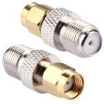 2 pcs f femelle � rp - sma connecteur m�le