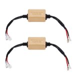 2 pcs h1 h3 led phare canbus sans erreur ordinateur avertissement annuleur rsistance dcodeurs anti ...