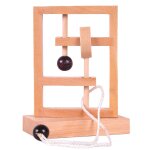 2 pièces en bois 3d jouets éducatifs espace pensée délier jeu de corde 2 pièces en bois 3d jouets éducatifs espace pensée délier jeu de corde