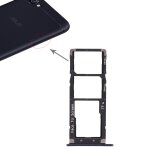 2 plateau carte sim + plateau micro sd pour asus zenfone 4 max zc520kl (bleu)