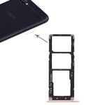 2 plateau carte sim + plateau micro sd pour asus zenfone 4 max zc520kl (or)