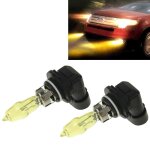 2 x 9005 ampoules halogènes hod 12v 100w 2400 lm 3500k phares de lumière jaune 2 x 9005 ampoules halogènes hod 12v 100w 2400 lm 3500k phares de lumière jaune
