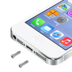 20 pcs ipartsacheter les vis d ancrage d origine pour iphone 5 / 5s (argent)