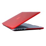 Coque de protection pour macbook pro 13. 3 pouces 2016 a1706 / a1708 crystal pc (rouge)