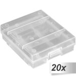 20x1 ansmann box pour 4 piles mignon - / micro - cellules 4000740