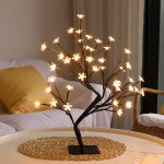 24 lumi�res cerisier lampe lampe de table am�nagement de la chambre d�coration cr�ative chevet veilleuse ...