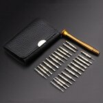 25 sur 1 �tui en cuir polyvalent manuel tournevis batch set de t�l�phone portable outil de r�paration ...