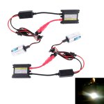 2pcs 35w h7 2800 lm slim hid xenon light avec 2 alloy hid ballast, lampe  dcharge haute intensit, ...