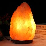 2w e14 grande lampe de sel himalayan modulable crystal rock lampe de bureau lampe de bureau lampe de ...