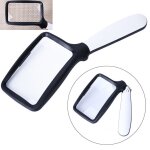 2x portable pliant cinq lumières led pour les personnes âgées lisant des journaux hd lentille optique ... 2x portable pliant cinq lumières led pour les personnes âgées lisant des journaux hd lentille optique ...