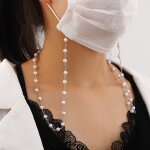 3 pcs masque anti - perdu lanyard perle chandail chane masque multi - usage lanyard lunettes chane ...