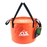 30l 4 en 1 pvc pliant extrieur double panier de vidange camping sac d'quipement de pche