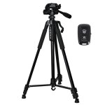 3388 1. 3m tlphone portable live selfie trpied dv slr support pour appareil photo (noir)