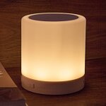 388 ambiance lampe de table de musique lgre haut - parleur bluetooth sans fil multifonction avec lumire ...