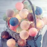 3m 20 leds boule de coton light string de vacances de mariage fête de noël chambre fée lumières extérieur ... 3m 20 leds boule de coton light string de vacances de mariage fête de noël chambre fée lumières extérieur ...